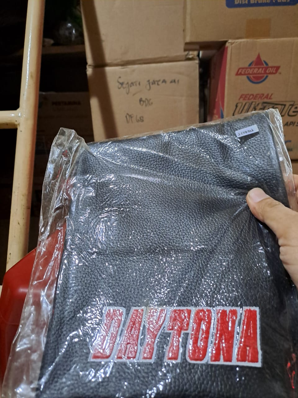 Kulit Sadel Variasi Jeruk (Warna)